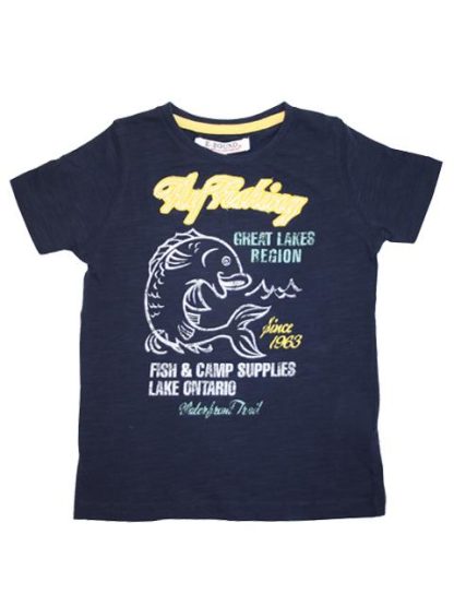 T-shirt - EBound FlyFishing Navy