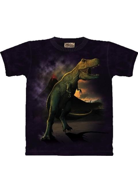T-shirt - Mountain T-Rex Volcano