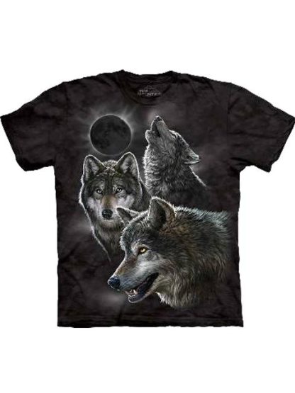 T-shirt - Mountain Eclipse Wolfs