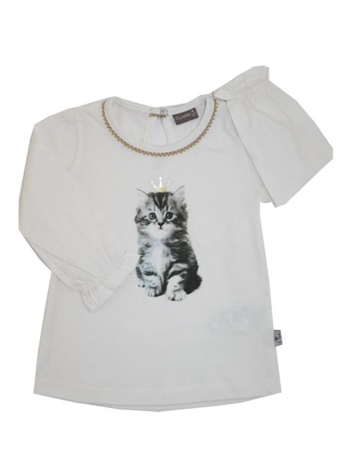 T-shirt - Claire Kitten Gold