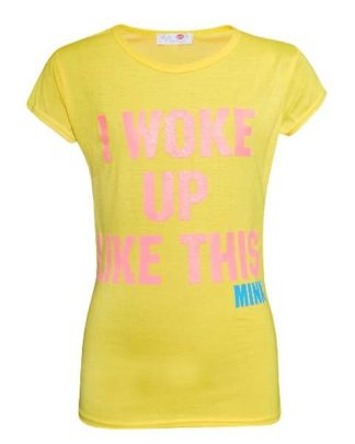 T-shirt - Minx I Woke Up Yell