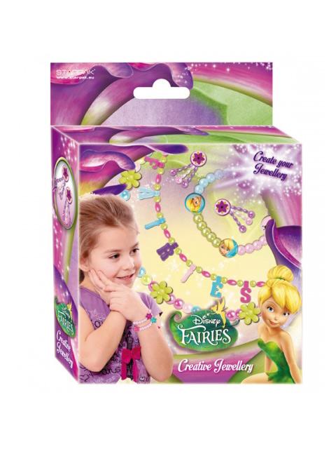 Smykkesæt med Disney Fairies - Lav smykker Tid til leg! og Legetøj