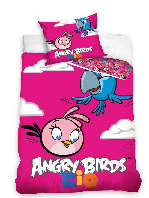Sengetøj - Angry Birds Rio