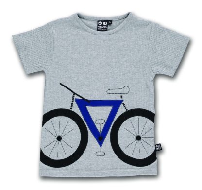 T-shirt med Cykel grå fra Ubang