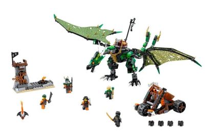 Lego Ninjago Den grønne NRG-drage 70593