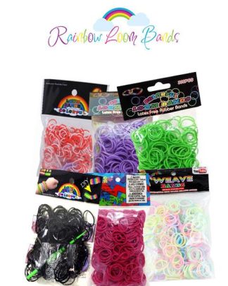 Loombands 300 stk - 3 ps