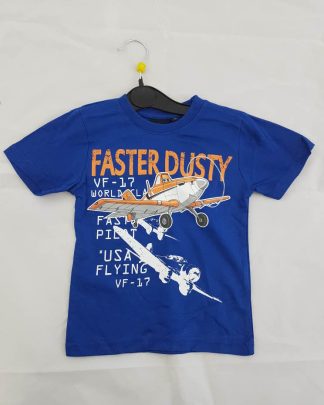 T-Shirt med Korte ærmer Mørke blå Disney Planes / Flyvemaskiner
